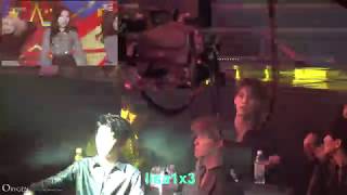 190123 Seventeen reaction to Twice  Yes or Yes Dance The Night Away 8th Gaon Chart Awards 2019 [upl. by Fritts]