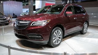 2014 Acura MDX  2013 New York Auto Show [upl. by Ellerol]