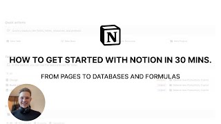 How to get started with Notion [upl. by Eerbua]