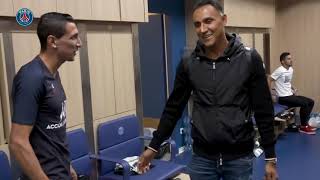 Keylor Navas en el PSG Así fue su primer entrenamiento [upl. by Florette]