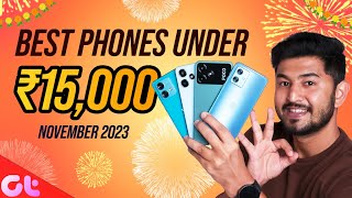 Best Phones Under ₹15000 in November😍  Complete List [upl. by Accemahs]