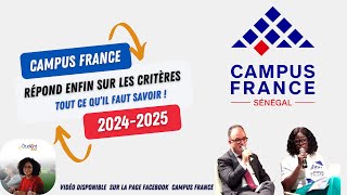 CAMPUS FRANCE RÉPOND ENFIN  Tout ce qu’il faut savoir sur la procédure Études en France 2025 [upl. by Galloway]