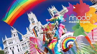 MANIFESTACION ORGULLO GAY MADRID [upl. by Lantha]