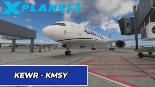 🔴XPlane 12 Live  United 767 To New Orleans  VATSIM  Flight Factor 767 [upl. by Anayik]