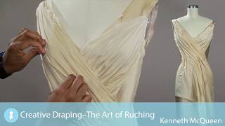 Creative Draping  The Art Of Ruching [upl. by Swartz]