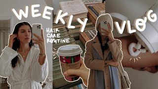 VLOG  HAIR CARE Routine HAUL Vestiti amp Libri Invernali OUTFITS Book Talk amp Daily Life 👩🏻‍🦱🛍📚🌞 [upl. by Engelbert]