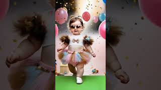 CUTEST baby Fashion Trends of 2024  shortsfeed fashionshow cutebaby [upl. by Crandale]