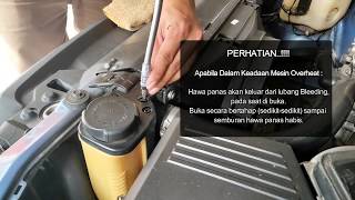 Pengisian Air Radiator dan Bleeding pada BMW [upl. by Neumann946]