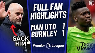 SHOCKING SACK TEN HAG Manchester United 11 Burnley Highlights [upl. by Stilu]