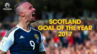 Scotland Goal of the Year 2017  Leigh Griffiths v England [upl. by Laerdna897]