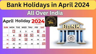 Bank Holidays in April 2024 bankholidayinapr2024 2024bankholidays advayainfo [upl. by Christen594]