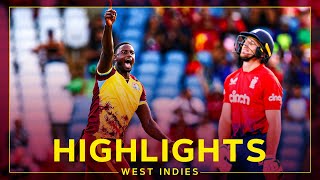 9 To Win off 6 Balls  Highlights  West Indies v England  5th T20I [upl. by Lesnah83]