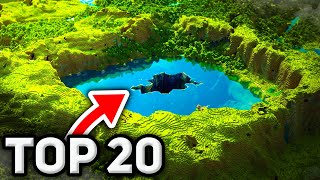 TOP 20 BEST NEW SEEDS For MINECRAFT 121 Minecraft Bedrock Edition Seeds [upl. by Chapel963]