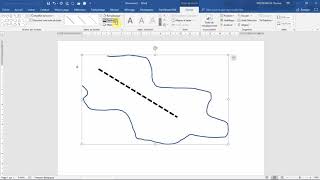 Traits flèches et zone de dessin  Formation WORD gratuite [upl. by Eissoj]