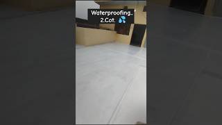 Waterproofing Made EASY💦💦💦💦💦shorts art home interiordesign painting [upl. by Aniarrol]