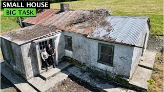 Our Quest To Restore This Old Irish Derelict Cottage Begins  Full Plans Revealed [upl. by Og]