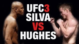 Anderson Silva vs Matt Hughes UFC Undisputed 3 Online Multiplayer gameplay ufc3 [upl. by Ayiram]