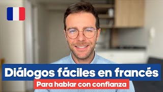 Aprende a hablar francés en 17 minutos  Diálogo para principiantes [upl. by Arim]