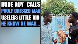 Landlord Dresses Poor As Gateman Watch How This Young Man Treated Him [upl. by Sokul]