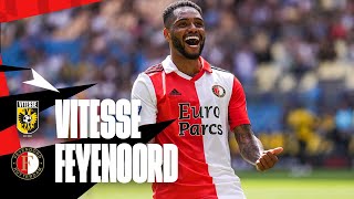 Starting the new season with FIVE GOALS 🤩  Highlights Vitesse  Feyenoord  Eredivisie 20222023 [upl. by Persson]