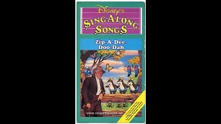 Disneys Sing Along Songs ZipADeeDooDah 1986 [upl. by Peterec633]