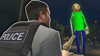 POLICE INVESTIGATION WITH TANKS  Garrys Mod Gameplay  Gmod Baldi Tank Battle [upl. by Nappie]