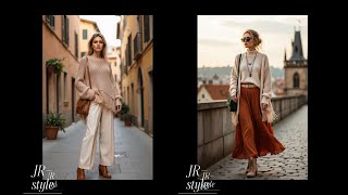 Top 5 Autumn Street Fashion Trends 2024 Must Have Styles for the Season [upl. by Nylesor]