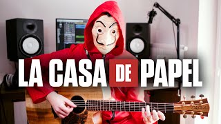 La Casa De Papel  Money Heist  My Life Is Going On  Fingerstyle Guitar Cover [upl. by Hgielram852]