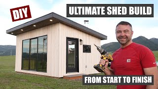 12x20 Ultimate Shed Build from Start to Finish [upl. by Helyn]