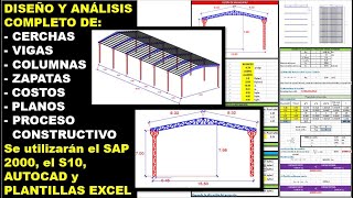 DISEÑO DE ESTRUCTURAS METÁLICAS PARA UN PROYECTO COMPLETO  ING JOSUE HANAMPA [upl. by Catarina898]