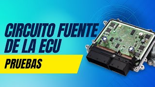 Curso reparación de Computadoras Automotrices ECU  Circuito Fuente [upl. by Sparhawk]