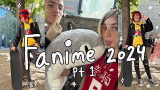 Fanime 2024 VlogPart 1 [upl. by Boycie336]