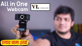 VIDLOK W77 1080P Webcam MultiFunction Easy for Live Streaming and Conference [upl. by Egiarc]