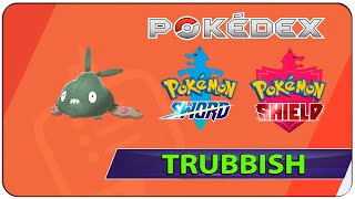 How to Catch Trubbish  157 Pokemon Sword amp Shield  Galar Pokedex [upl. by Padget]