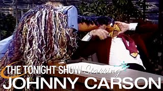 Rod Hulls Emu Attacks Johnny  Carson Tonight Show [upl. by Yniar]