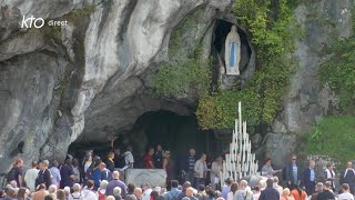 Chapelet du 18 septembre 2024 à Lourdes [upl. by Noiroc]