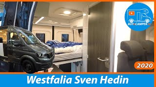 Luxury Volkswagen Crafter Campervan  Westfalia Sven Hedin  Motorhome Tour [upl. by Hgielanna]