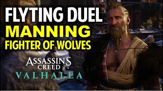 Manning Fighter of Wolves Flyting Duel Correct Answers  Stavanger Mystery Event  AC Valhalla [upl. by Roskes]