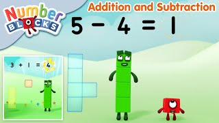 Numberblocks  Addition and Subtraction  Learn to Count [upl. by Joly459]