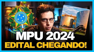 CONCURSO DO MPU 2024 l R1399476 EDITAL A QUALQUER MOMENTO [upl. by Nwahs]