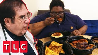 Dr Now Meets 600lb Man Who Can’t Stop Getting Food Deliveries  My 600lb Life [upl. by Stanway]