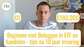 Beginnen met Beleggen  ETF en Aandelen DEGIRO beleggenvoorbeginners beginnenmetbeleggen [upl. by Rick]