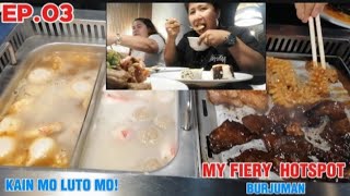 Ep03My FIERY Hotspot Eat All You can Here in Burjuman trending food eating 2024 follow [upl. by Sialac]