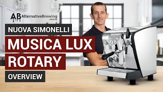 Nuova Simonelli Musica Coffee Machine Review [upl. by Matelda]