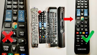 Clean remote control Samsung Smart TV  How to disassemble Samsung remote control AA590058 [upl. by Dloreh451]