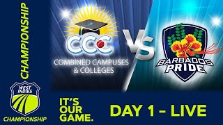 🔴 LIVE CCC v Barbados  Day 1  West Indies Championship 2024  Wednesday 7th February [upl. by Loredana272]