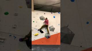 Purple V3V5 bouldering at Boardroom Climbing [upl. by Ennagem187]