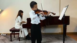 Sora Ikeda ABRSM 2024 Violin Grade 8 exam Merit Irene Chan piano accompaniment [upl. by Aneema]