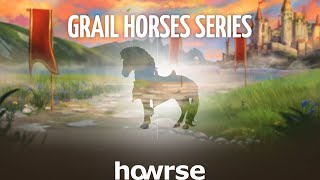 New on Howrse Discover the Grail horses series [upl. by Gnap87]