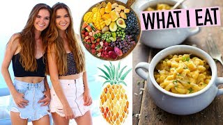 WHAT I EAT IN A DAY VEGAN  Mac amp Cheese Recipe [upl. by Bigler400]